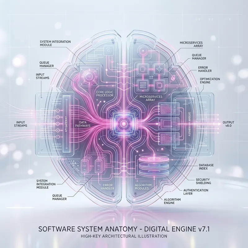 Digital Heart Illustration representing the vital automation systems of a business
